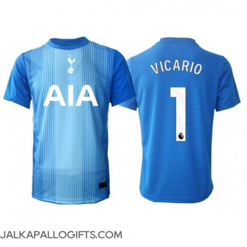 Tottenham Hotspur Guglielmo Vicario #1 Maalivahti Vieraspaita 2025-26 Lyhythihainen